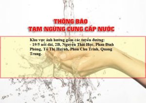 Read more about the article TRAWACO THÔNG BÁO VỀ VIỆC NGỪNG CUNG CẤP NƯỚC ĐỂ SÚC RỬA TUYẾN ỐNG TẢI